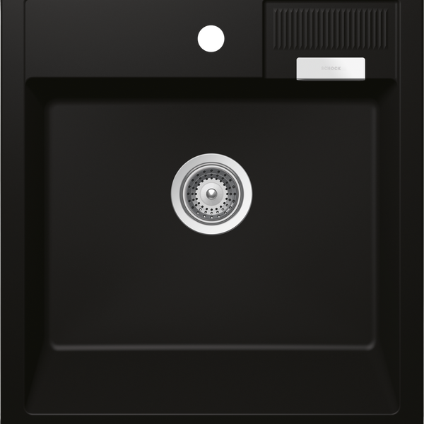 Schock Kallio Single Bowl Night With 1 Tap Hole Black