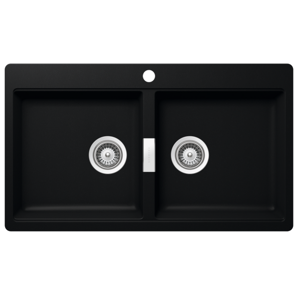 Schock Horizont Double Bowl 1 Tap Hole Puro
