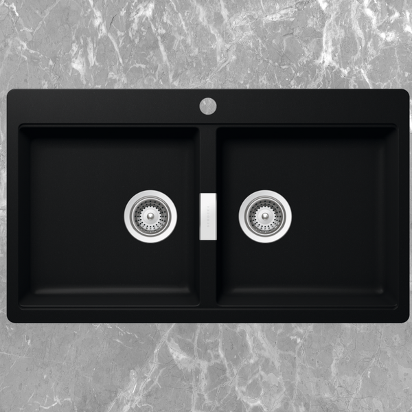 Schock Horizont Double Bowl 1 Tap Hole Puro