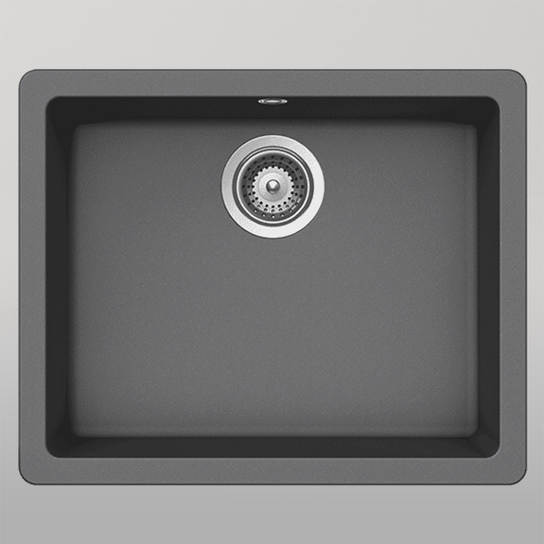 Schock Quadro Large Sink Bowl Croma Grey