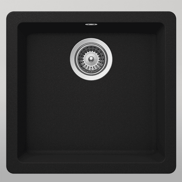 Schock Quadro Single Bowl Onyx Black