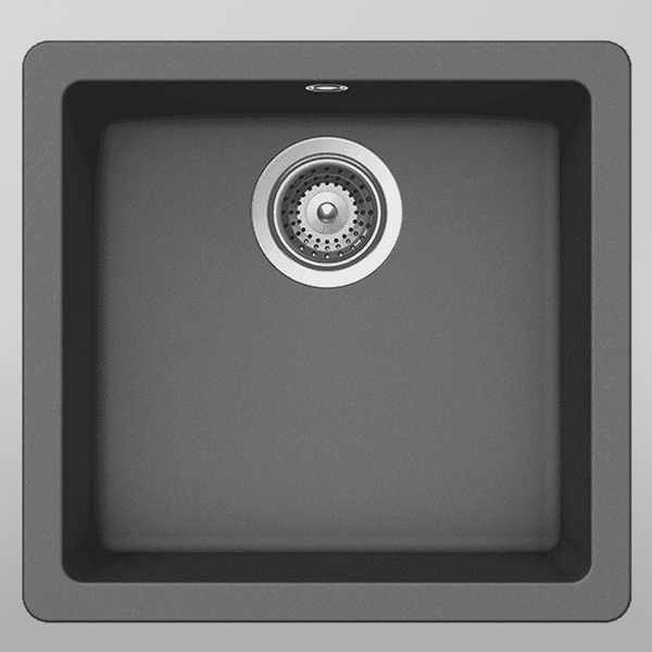 Schock Quadro Single Bowl Croma Grey
