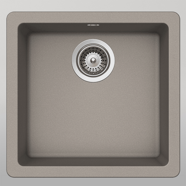 Schock Quadro Single Bowl Concrete Grey