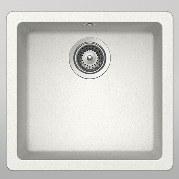 Schock Quadro Single Bowl Alpina White