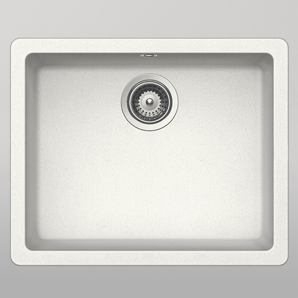 Schock Quadro Large Sink Bowl Alpina White