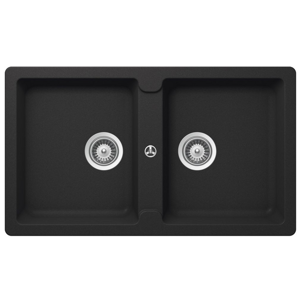 Schock Typos Double Bowl Nth Onyx Black