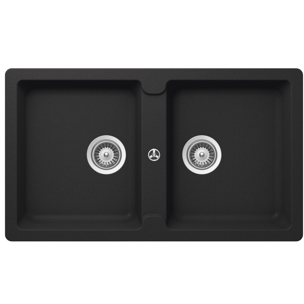 Schock Typos Double Bowl Nth Onyx Black