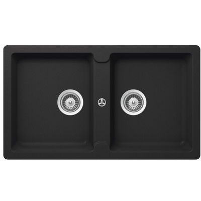 Schock Typos Double Bowl Nth Onyx Black