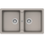 Schock Typos Double Bowl Nth Concrete Grey