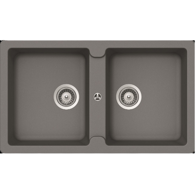 Schock Typos Double Bowl Nth Croma Grey