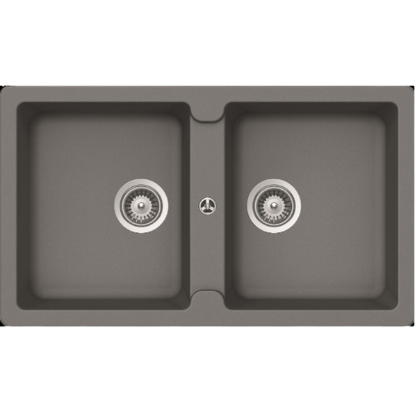 Schock Typos Double Bowl Nth Croma Grey