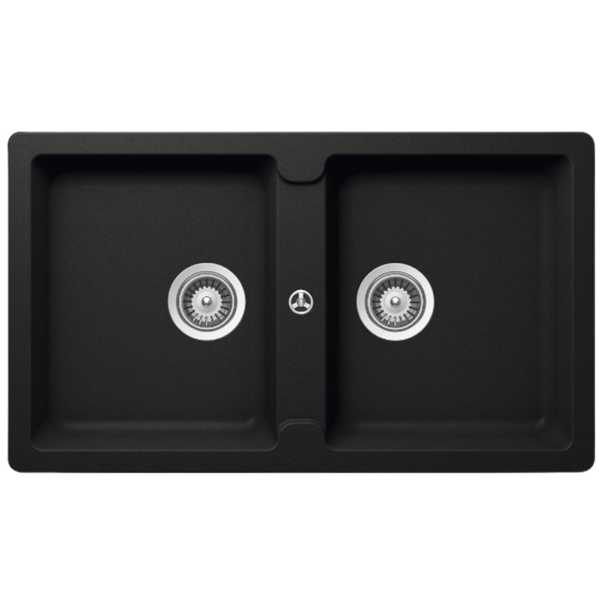 Schock Typos Double Bowl Nth Nero Black