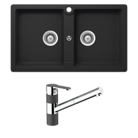 Explore Buildmat’s Black Granite Single Bowl