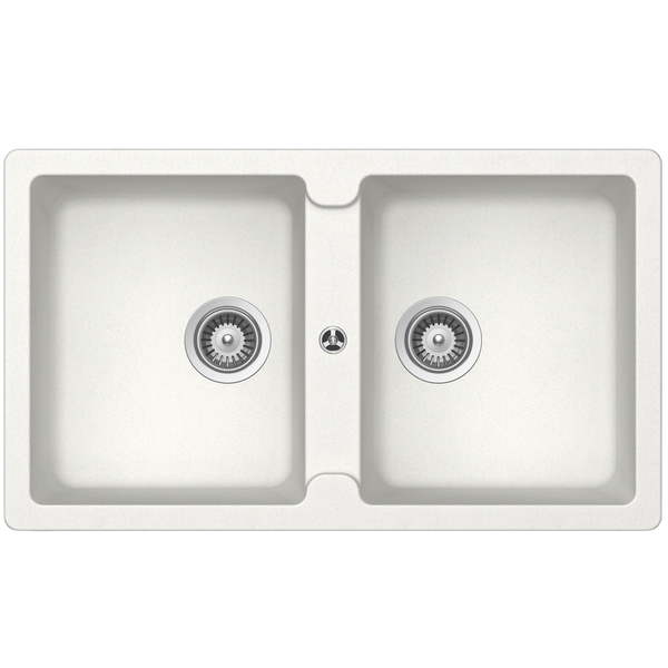 Schock Typos Double Bowl Nth Alpina White