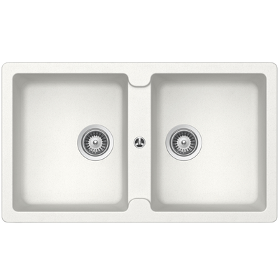 Schock Typos Double Bowl Nth Alpina White