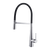 Arcisan Kitchen Sink Mixer with Nozzle On Black Hose Chrome