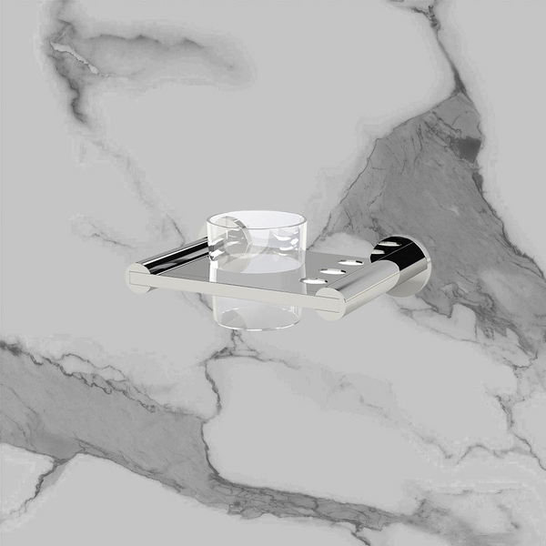 Arcisan Axus Toothbrush Holder with Tumbler Chrome