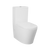 Arcisan Axus Rimless Dual Inlet Toilet Suite with Wrap Seat White