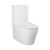 Arcisan Axus Rimless Dual Inlet Toilet Suite with Slim Line Seat White