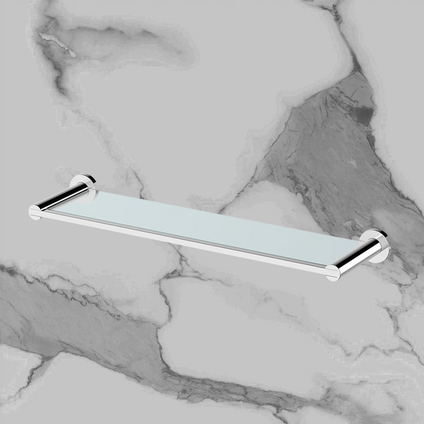 Arcisan Axus 490mm Glass Shelf Chrome