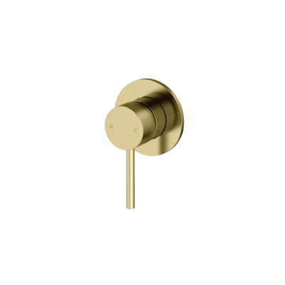 Arcisan Axus Pin Shower Or Bath Mixer (Trim Kit Only) Brushed Brass