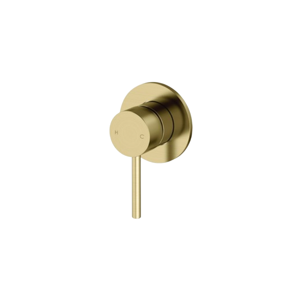 Arcisan Axus Pin Shower Or Bath Mixer (Trim Kit Only) Brushed Brass