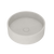 Arcisan Kasta-Lux Fic Above Counter 400mm Ribbed Round Basin with Pop Up Waste White Stone