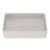 Arcisan Kasta-Lux Fic Above Counter 520mm Ribbed Basin with Pop Up Waste White Stone