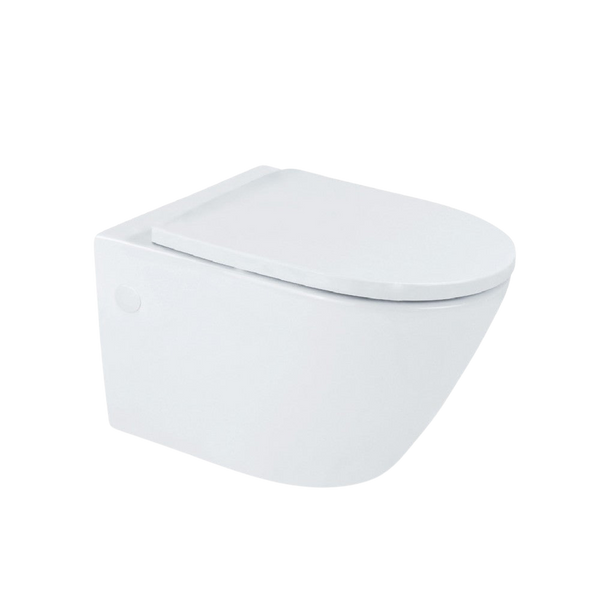 Arcisan Synergii Wall Hung Toilet Pan with Wrap Seat White
