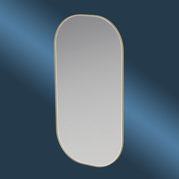 Arcisan Synergii Backlit Framed Mirror Brushed Brass