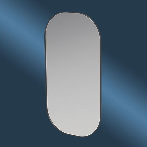 Arcisan Synergii Backlit Framed Mirror Gunmetal