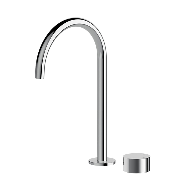 Arcisan Venn Extended Height Fixed Arch Spout Basin Progressive Mixer Chrome