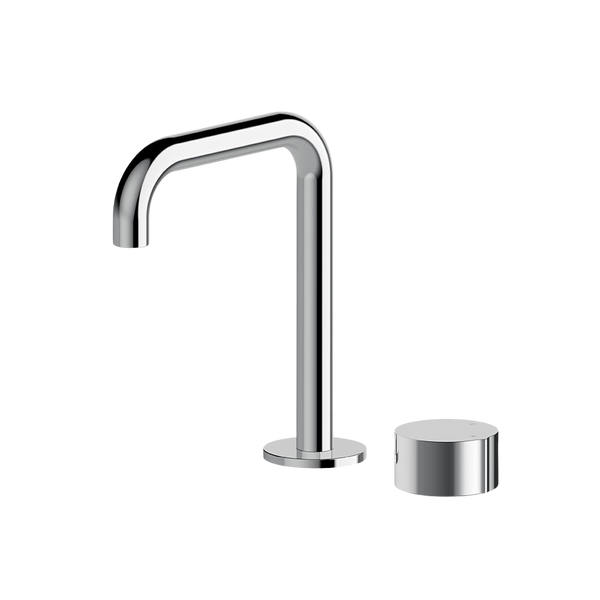 Arcisan Venn 2-Hole Basin Progressive Mixer with 140mm Fixed Squareline Spout Chrome