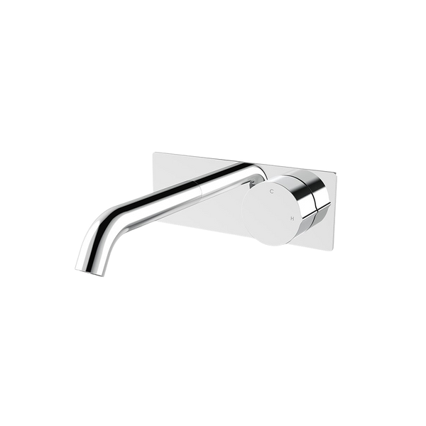 Arcisan Venn 150mm Spout Wall Mount Progressive Basin Mixer with Plate (Trim Kit Only) Chrome