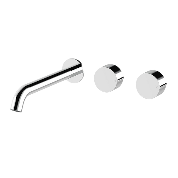 Arcisan Venn Wall Basin Set 220mm Left Spout (Complete Kit) Chrome