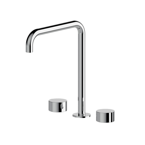 Arcisan Venn Kitchen Set with Swivel Squareline Spout Chrome