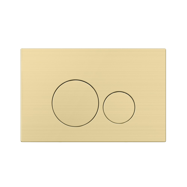 Arcisan Venn Dual Flush Panel Brushed Brass