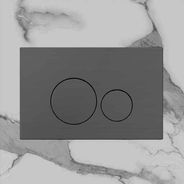 Arcisan Venn Dual Flush Panel Brushed Gunmetal