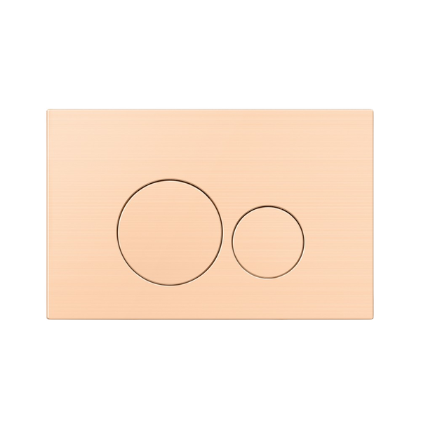 Arcisan Venn Dual Flush Panel Brushed Rose Gold