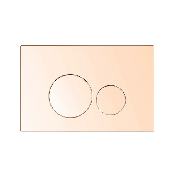 Arcisan Venn Dual Flush Panel Rose Gold