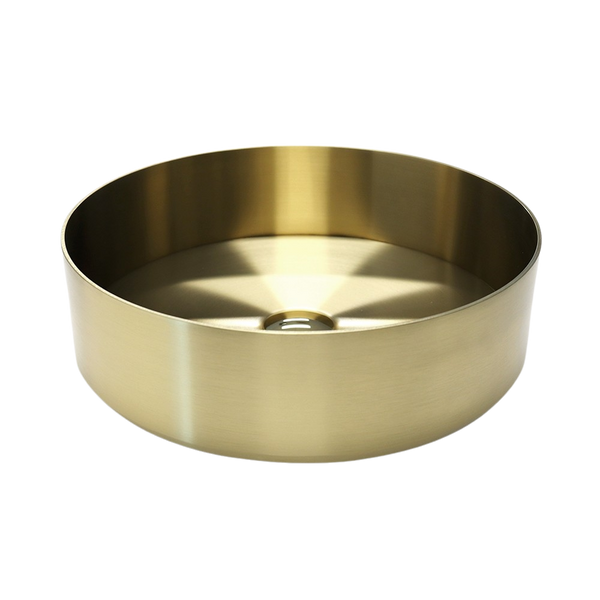Arcisan Venn 400mm Above Counter Basin Brushed Brass