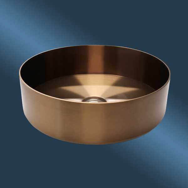 Arcisan Venn 400mm Above Counter Basin Brushed Copper
