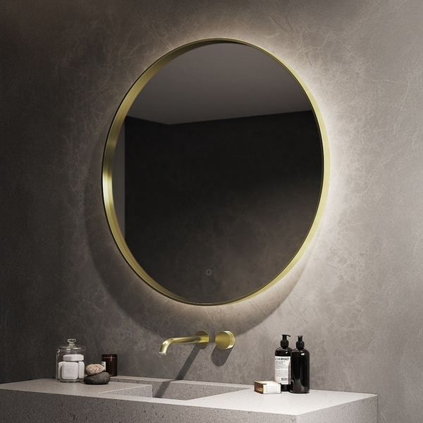 Arcisan Venn 850mm Backlit Mirror Brushed Brass