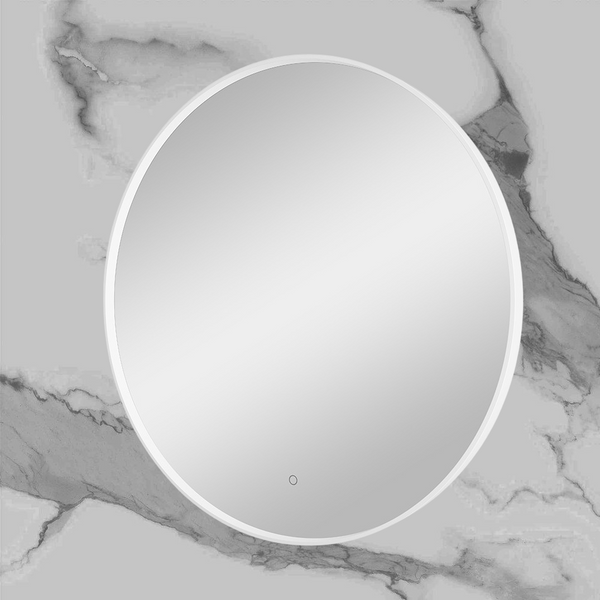 Arcisan Venn 850mm Backlit Mirror Gloss White