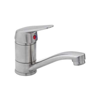 3monkeez Stainless Steel Swivel Basin Mixer 4 Star