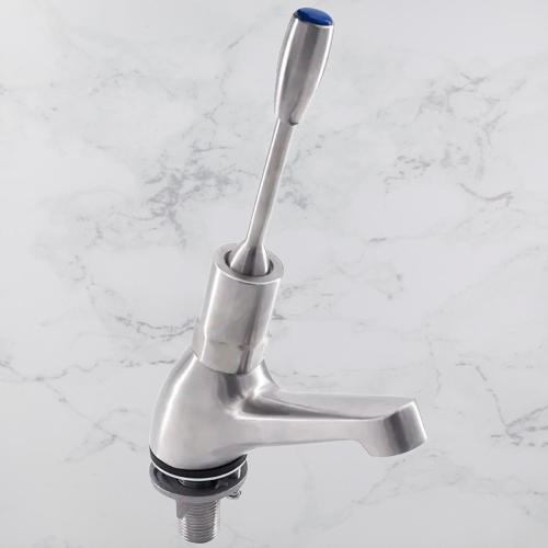 3monkeez Lever Handle Pillar Tap 6 Second Timed Flow