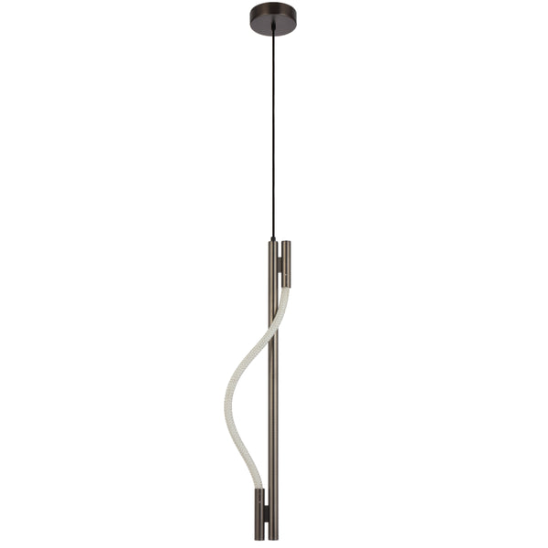 Telbix Taft 75cm Pendant Gunmetal
