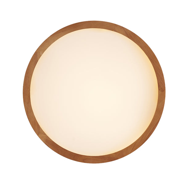 Telbix Thalia 24W Led Oyster Teak