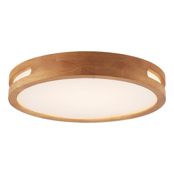 Telbix Thalia 36W Led Oyster Teak
