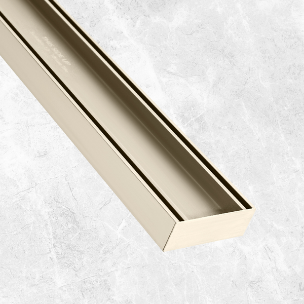 Lauxes Grates Tile Insert Plus Brushed Nickel